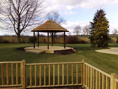 Thatched Open Arbour